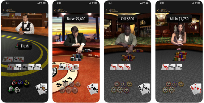 Apple Texas Hold'em for iPhone