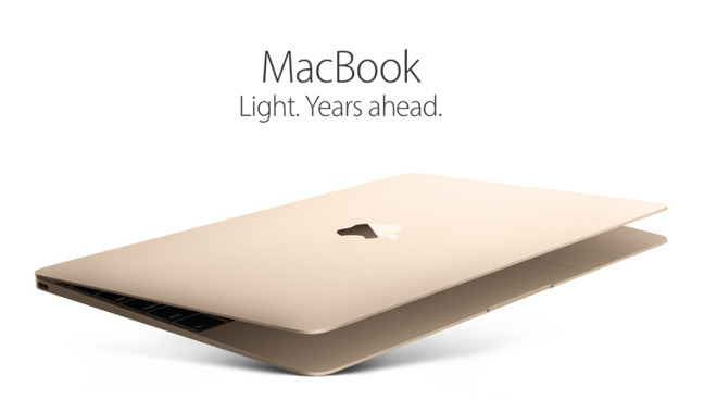 Apple's original ad for the MacBook in 2015