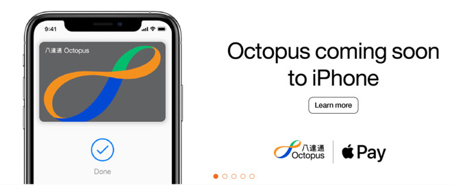 Apple Pay for Octopus in Hong Kong