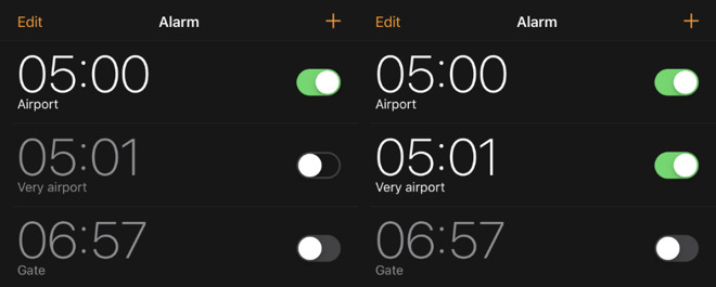Setting an extra alarm for one minute later somehow makes the iPhone sound the first alarm correctly.