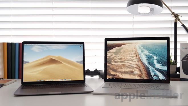 Microsoft Surface Book 2 vs MacBook Pro 13 inch