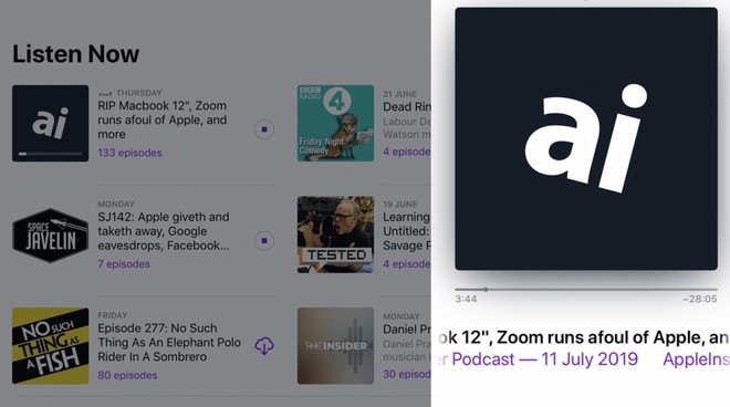 Apple Podcasts app