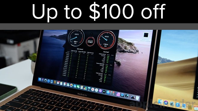 Promo code savings on new MacBook Pro 13 inch and MacBook Air 2019