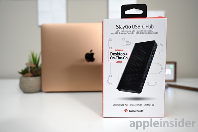 StayGo USB-C hub by Twelve South