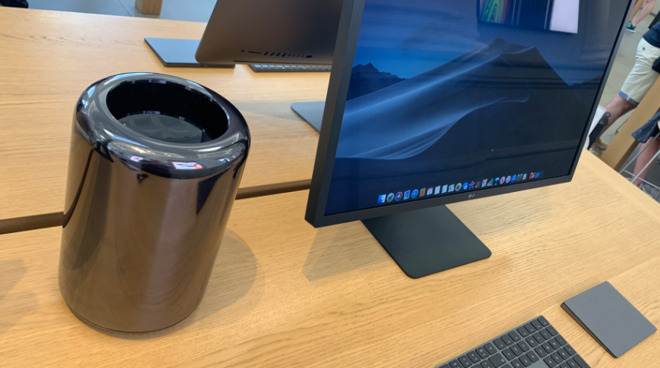 Apple dropped the 2013 Mac Pro from its website in June 2019, but it was still in some stores in July.