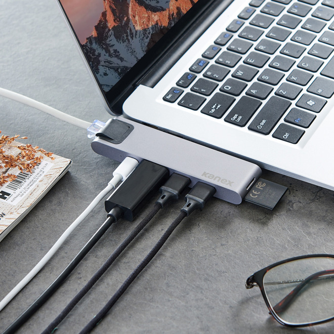 Kanex 7-in-1 iAdapt USB-C hub with Ethernet