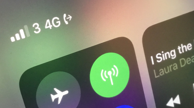 That little icon of a phone with an arrow, next to the 4G symbol, means peace. And Call Forwarding.