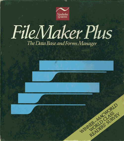 An early version of what would become FileMaker Pro (image: Philosophy of FileMaker)