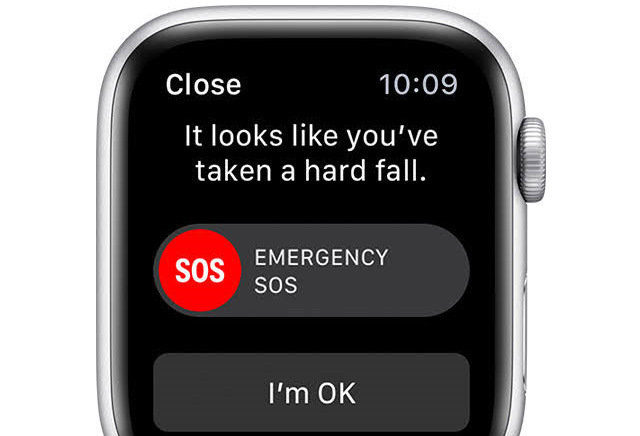 Как работает sos на apple watch