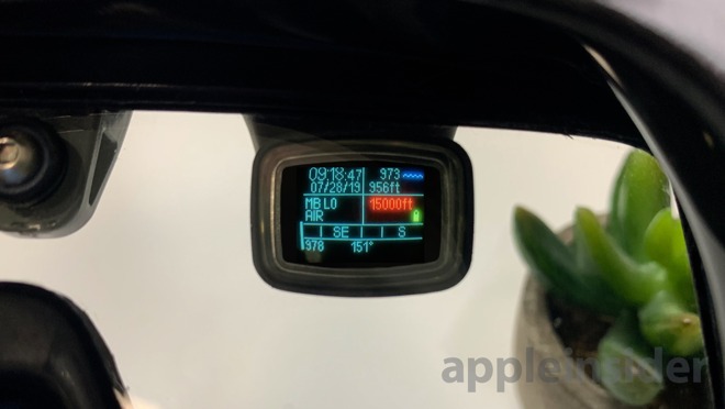 SCUBAPro Galileo HUD user interface