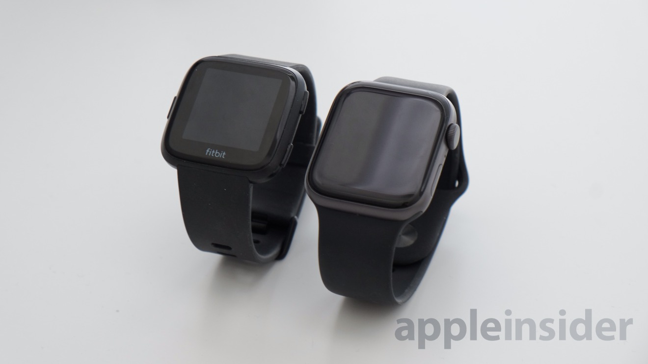 differences between fitbit and apple watch