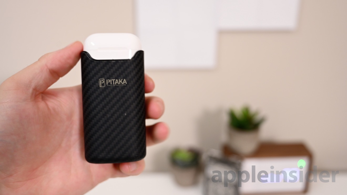 Pitaka AirPodPal adds extra battery and wireless charging