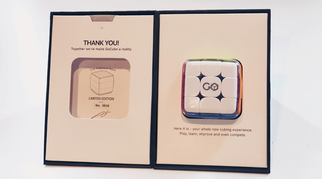 GoCube in Packaging