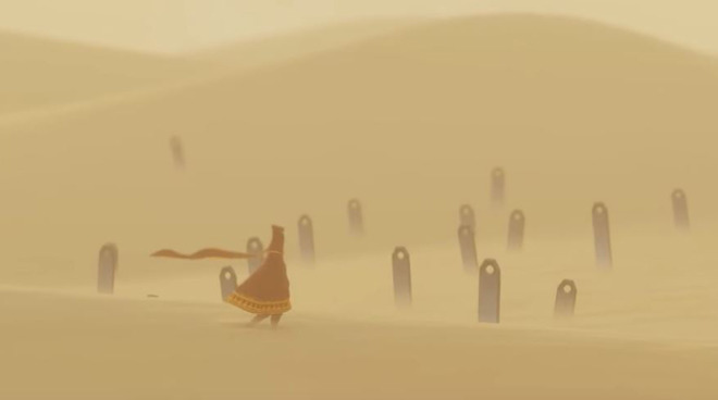 Both Sky and Journey feature narratives with no language