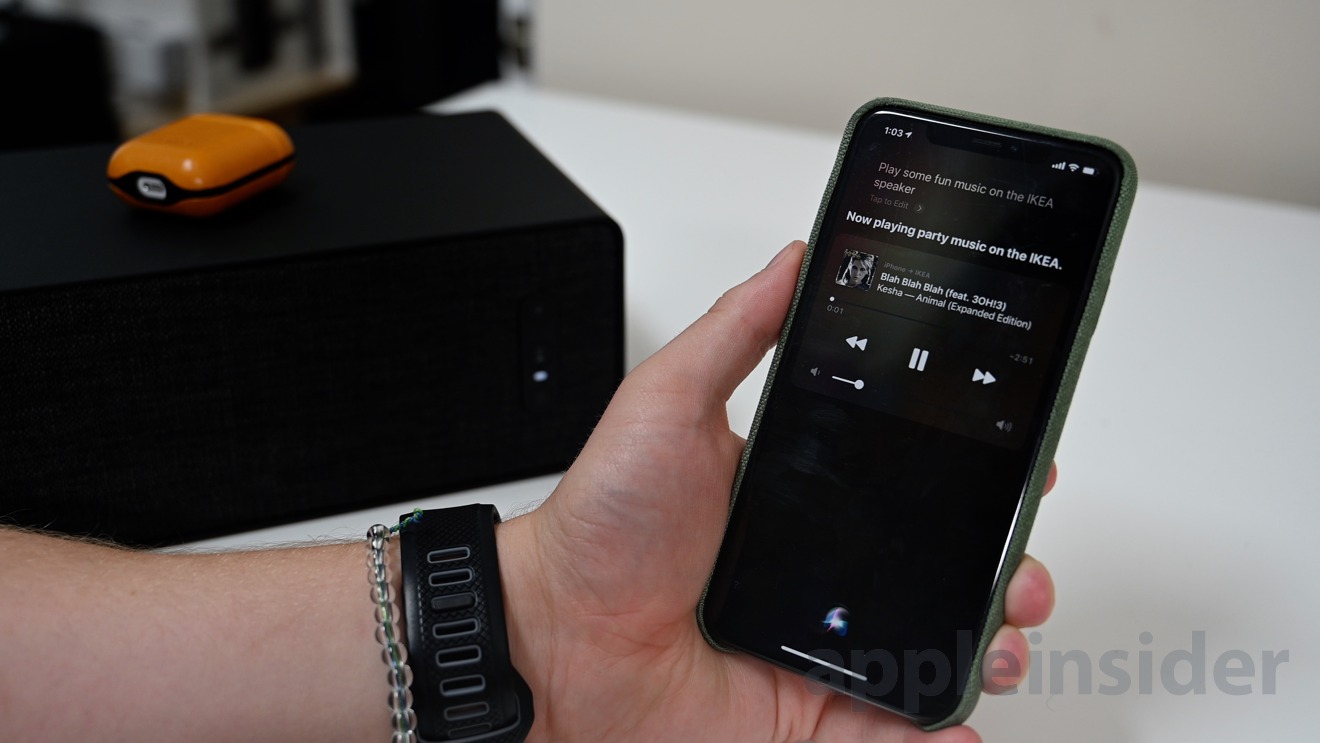 Symfonisk Bookshelf can play back audio with Siri thanks to AirPlay 2