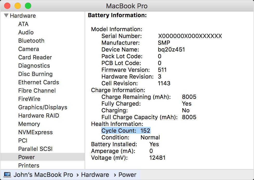 Where to find your current battery status (Photo: Apple)