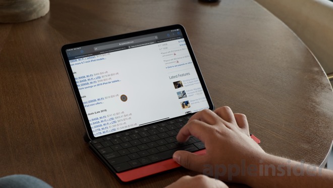 Mokibo allows you to use the cursor accessibility feature on iPadOS