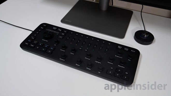 Designer's will love this monitor as we use our Loupedeck+ keyboard