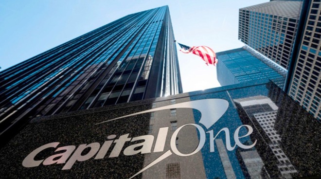 Capital One office sign