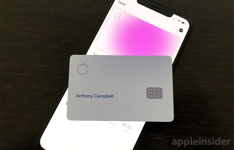 Apple のチタン Apple Card の開封とアクティベーション