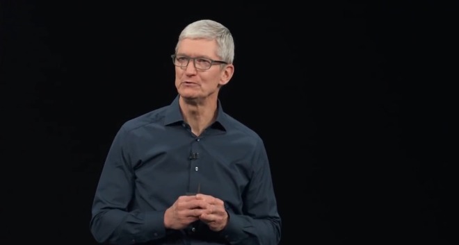 You can expect Tim Cook to say