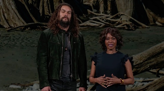 Jason Momoa and Alfre Woodard present