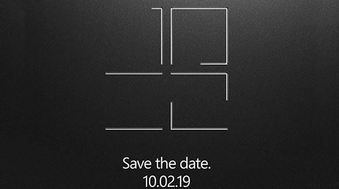 Microsoft event save the date