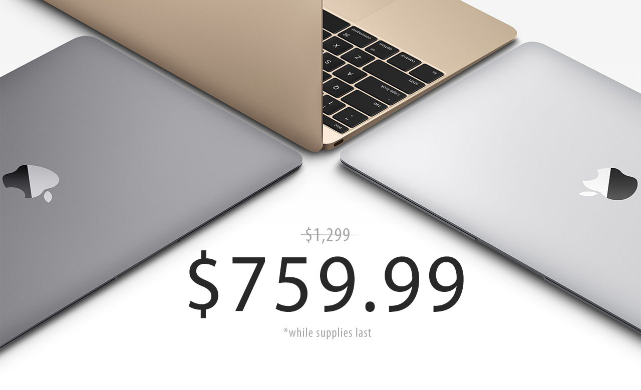 Apple 12 inch MacBook flash deal