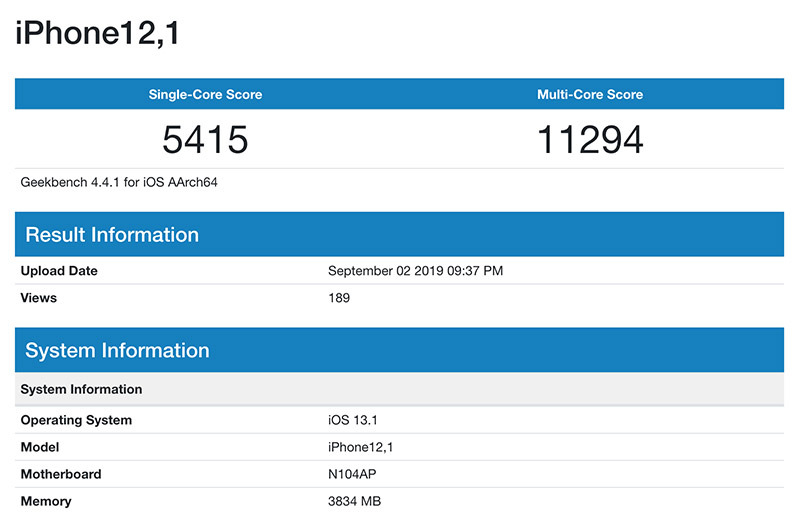 iphone xr vs iphone 11 antutu