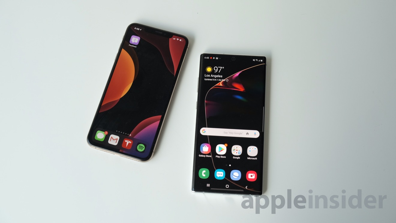 Galaxy Note 10 Vs Iphone Xs Max The Benchmarks Appleinsider