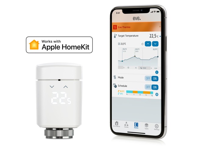 The new Eve Thermo regulator valve