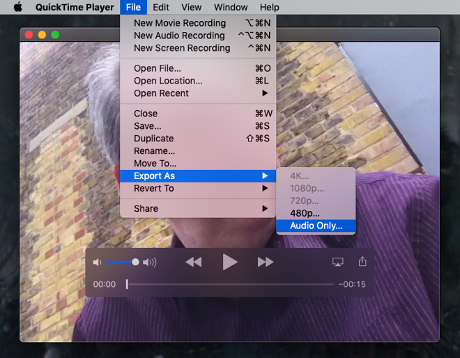 If you bounce your video to your Mac, QuickTime Player will export the audio for you.