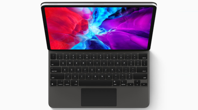 The new 2020 iPad Pro with Magic Keyboard