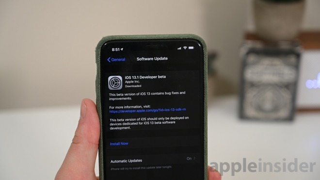 32717 56307 32559 55873 First Beta of iOS 131 l l