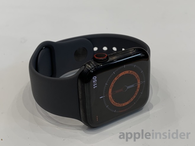 Apple watch series 2025 5 space black titanium