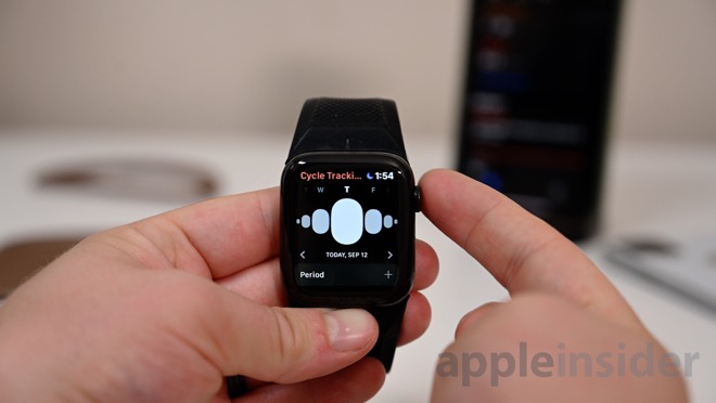 The new Cycle app on Apple Watch in watchOS 6