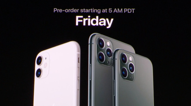 The new 5am PDT pre-order time was revealed at the September 10 event