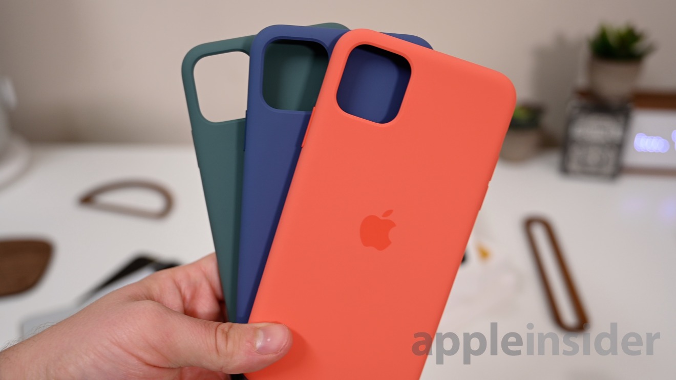 Apple Releases iPhone 11 and 11 Pro Silicone Cases in New Colors - MacRumors