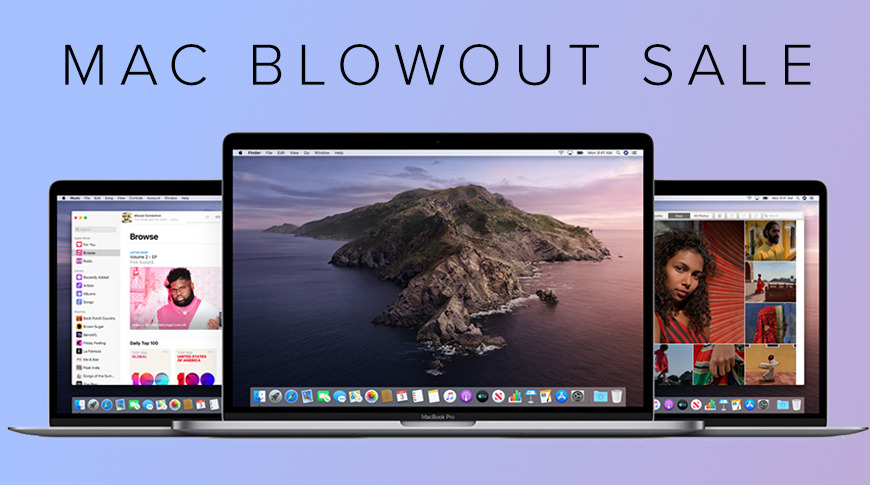 MacBook Pro and iMac weekend blowout sale
