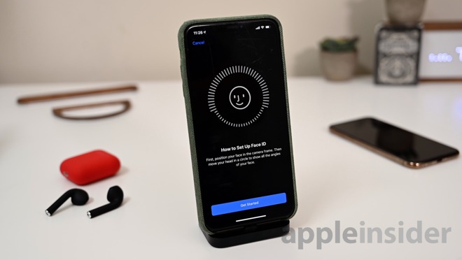 Face ID setup