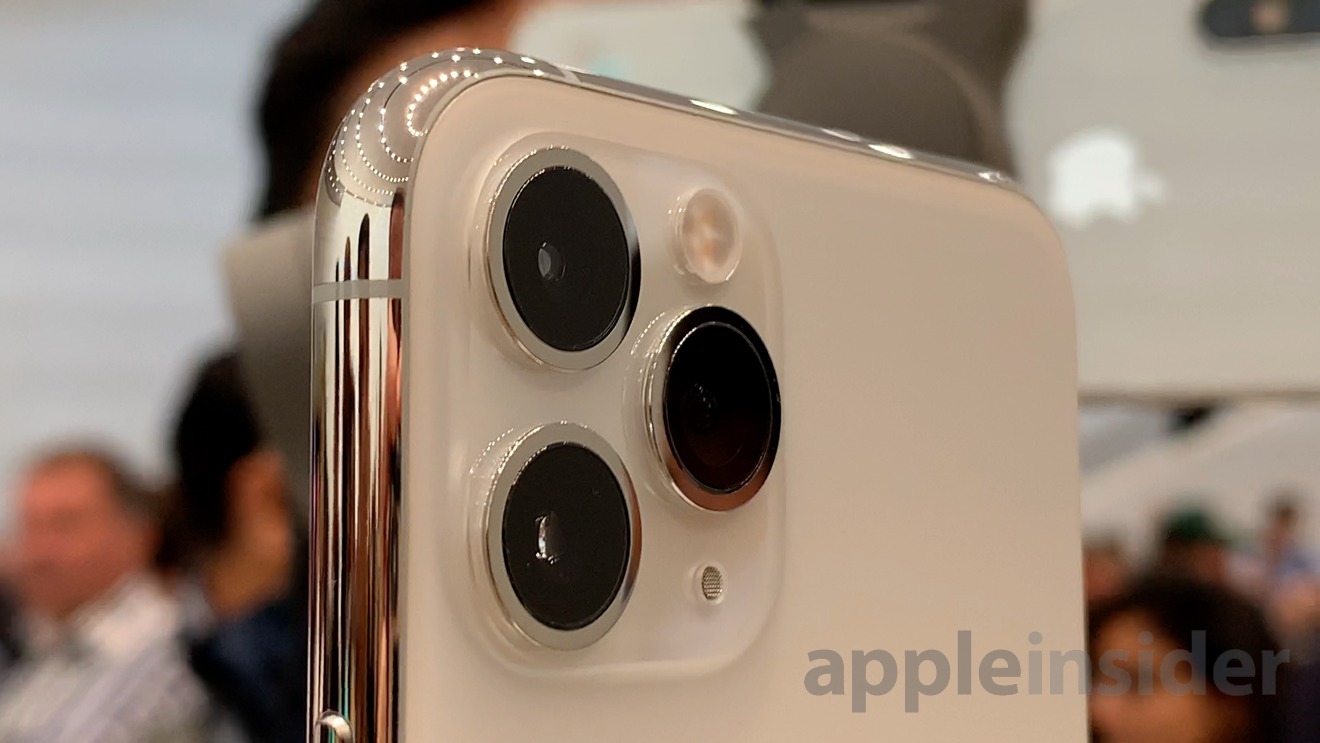 iPhone 11 Pro three-camera system