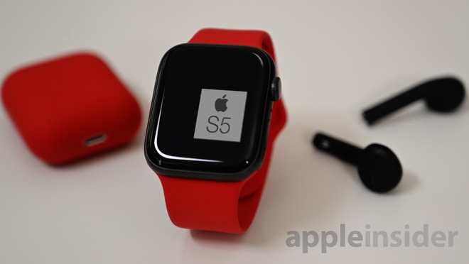 Apple Watch runs on the S5 SoC