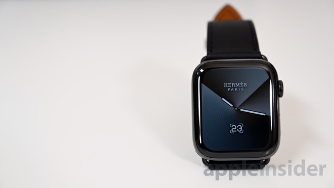 Hands on with the black Hermes Apple Watch Series 5 | AppleInsider