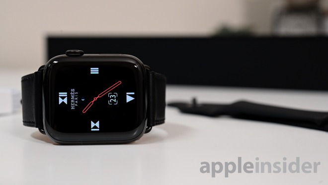 apple watch 5 hermes black