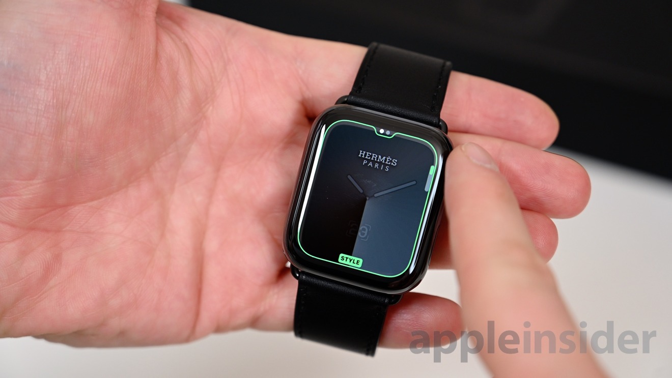 apple watch hermes on wrist