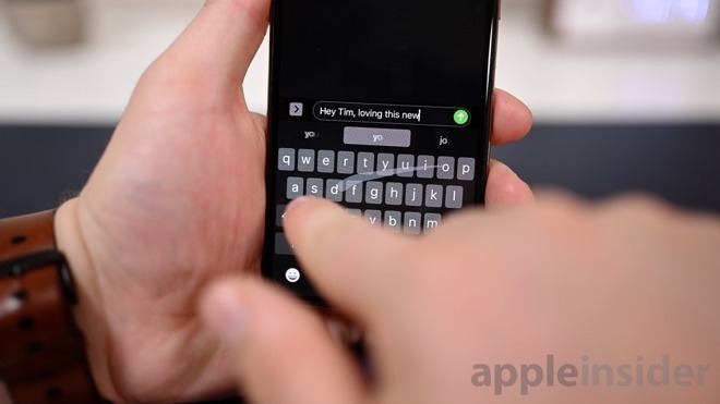 Apple's new QuickPath keyboard in iOS 13 and iPadOS