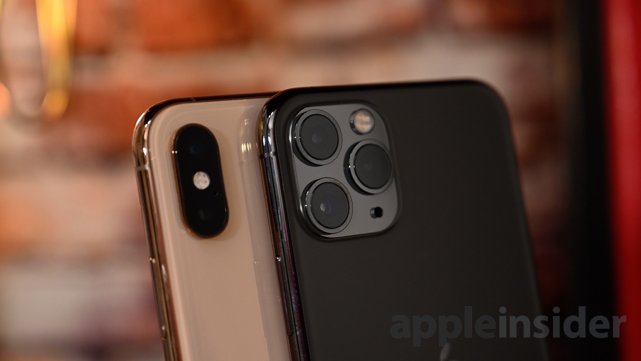 iphone 10 vs 11 camera