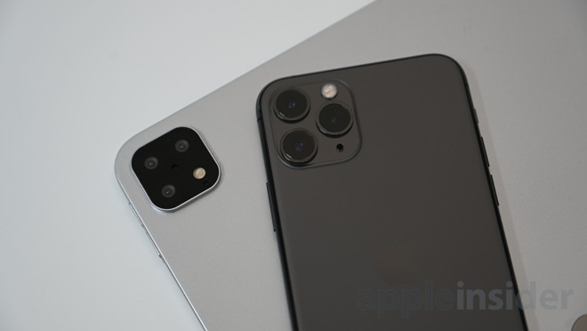 Comparing the cameras on the iPhone 11 Pro and the 2019 iPad Pro mockup