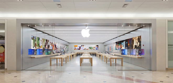 The Franklin Park Mall Apple Store in Toledo, OH