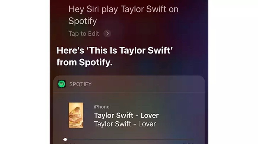 You can now ask Siri to play Spotify music on iOS 13, Spotify